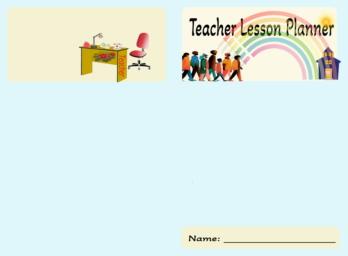 Teacher Lesson Planner – Start the School Year Strong