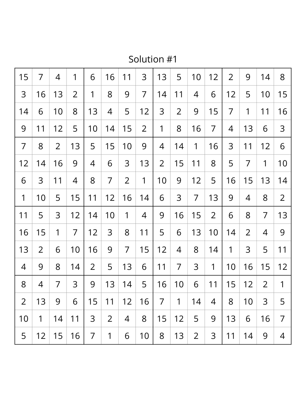 Easy-Medium Expert Level Sudoku Puzzle Book – Printable PDF | Instant Download