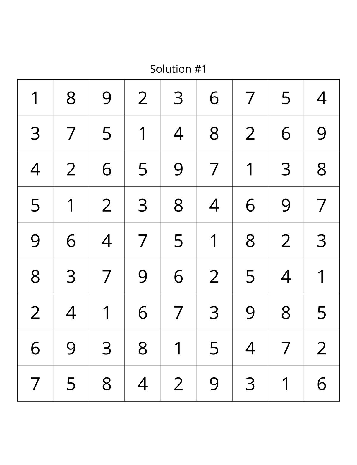 Very Easy Sudoku Puzzle Book
