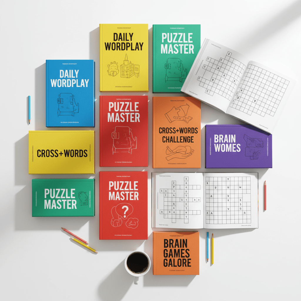 Crossword Puzzle Books - LL Puzzle Books