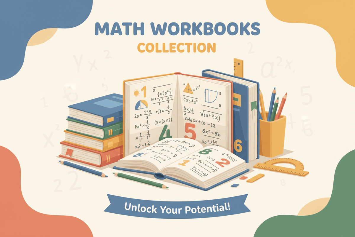 MATH WORKBOOKS - LL Puzzle Books