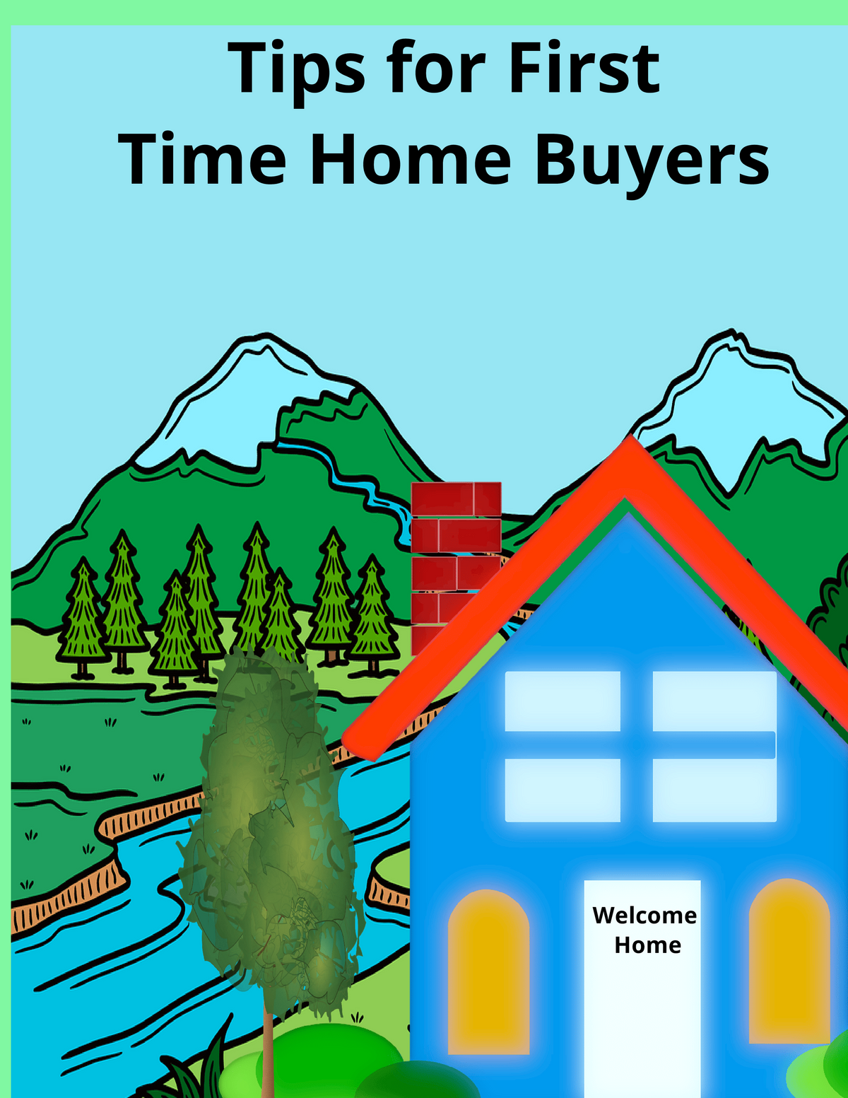First-Time Home Buyer's Tip Booklet — Printable Instant Download