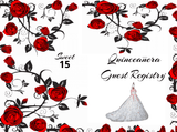 Quinceanera Guest Registry: Sweet 15 - LL Puzzle Books