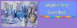 Adoption Party Guest Book for Kids & Teens