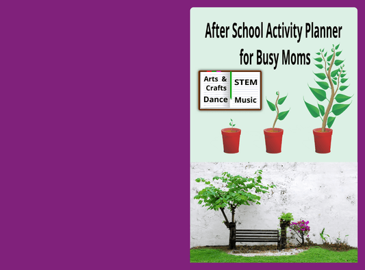 After School Activity Planner for Busy Moms – Printable PDF - LL Puzzle Books
