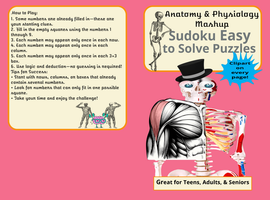 Anatomy & Physiology Sudoku Puzzle Book