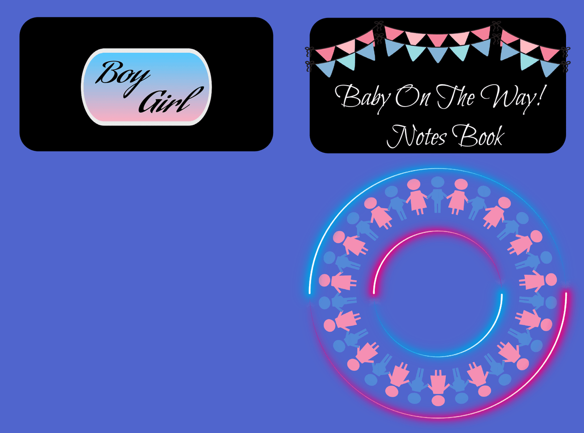 Baby on the Way! Notes Book – Printable Pregnancy Planning Instant Download - LL Puzzle Books