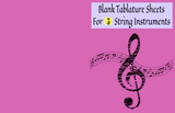 Tabular Sheets for 5 String Instruments - LL Puzzle Books