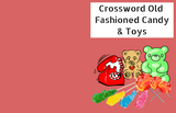 Crossword Puzzle Book: Old Fashioned Candy & Toys