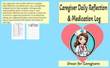 Caregiver Daily Reflection & Medication Log – Printable PDF - LL Puzzle Books