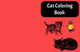 Cat Coloring Book for All Ages – Instant Download