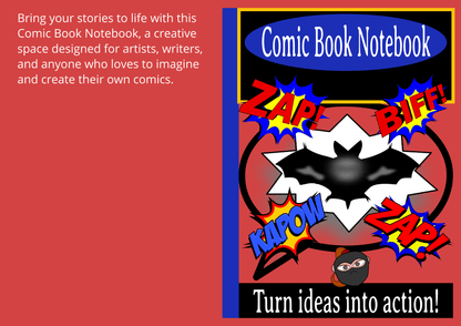 Comic Book Notebook - LL Puzzle Books