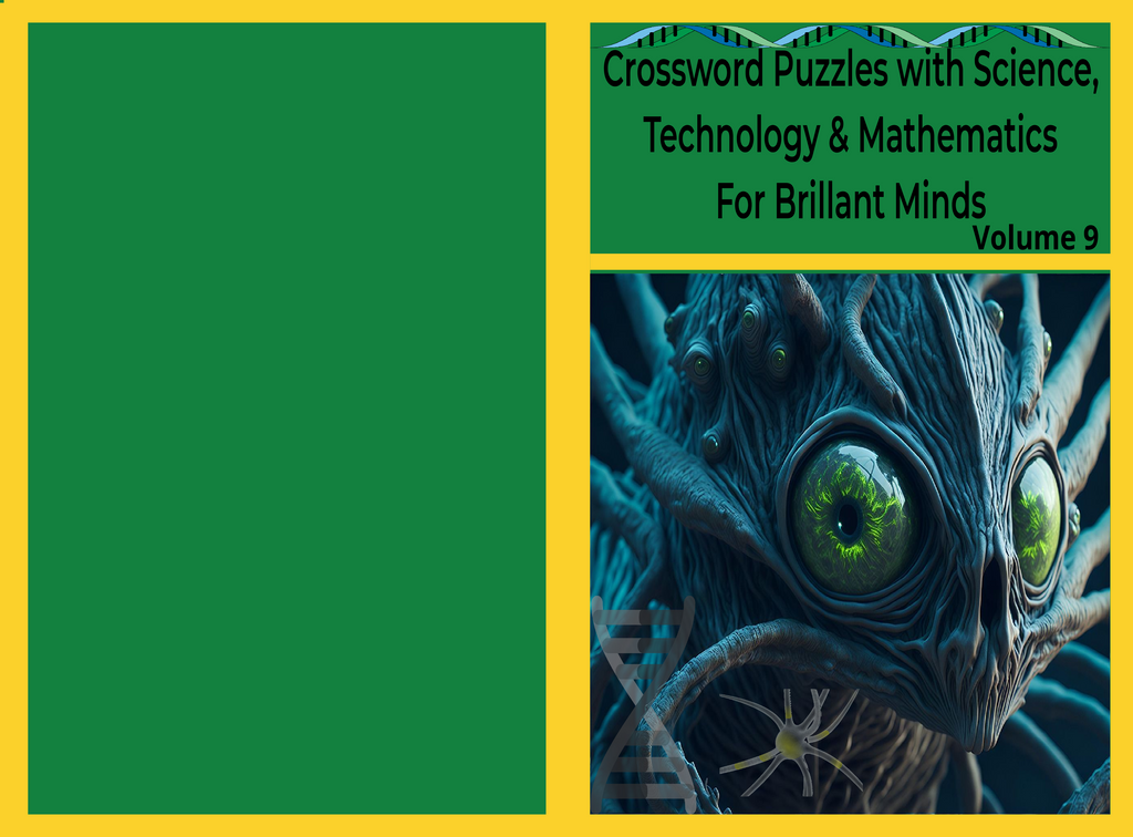 Crossword Puzzles with Science, Technology, & Mathematics for Brilliant Minds, Vol.9