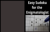 Easy Sudoku Puzzle Book for Enigmatologists