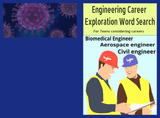 Engineering Word Search Book for Teens - LL Puzzle Books