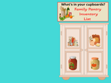 What's in your cupboards? Family Pantry Inventory List - LL Puzzle Books