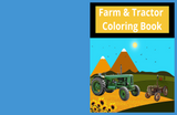 Farm & Tractor Coloring Book – Instant Download Printable