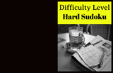 Hard Sudoku Puzzle Book
