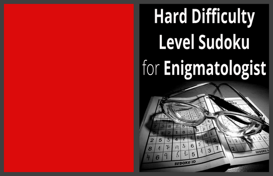 Hard Sudoku Puzzle Book for Enigmatologist