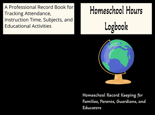 Homeschool Hours Logbook - LL Puzzle Books