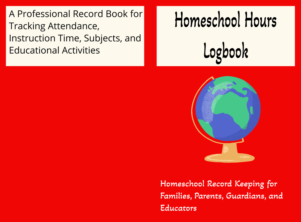 Homeschool Hours Logbook - LL Puzzle Books