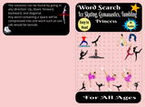 Word Search: Ice Skating, Gymnastics, Tumbling & Princess