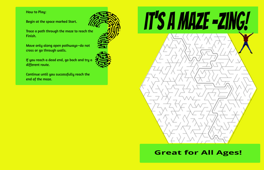 It's Amaz-Zing! A Maze Book