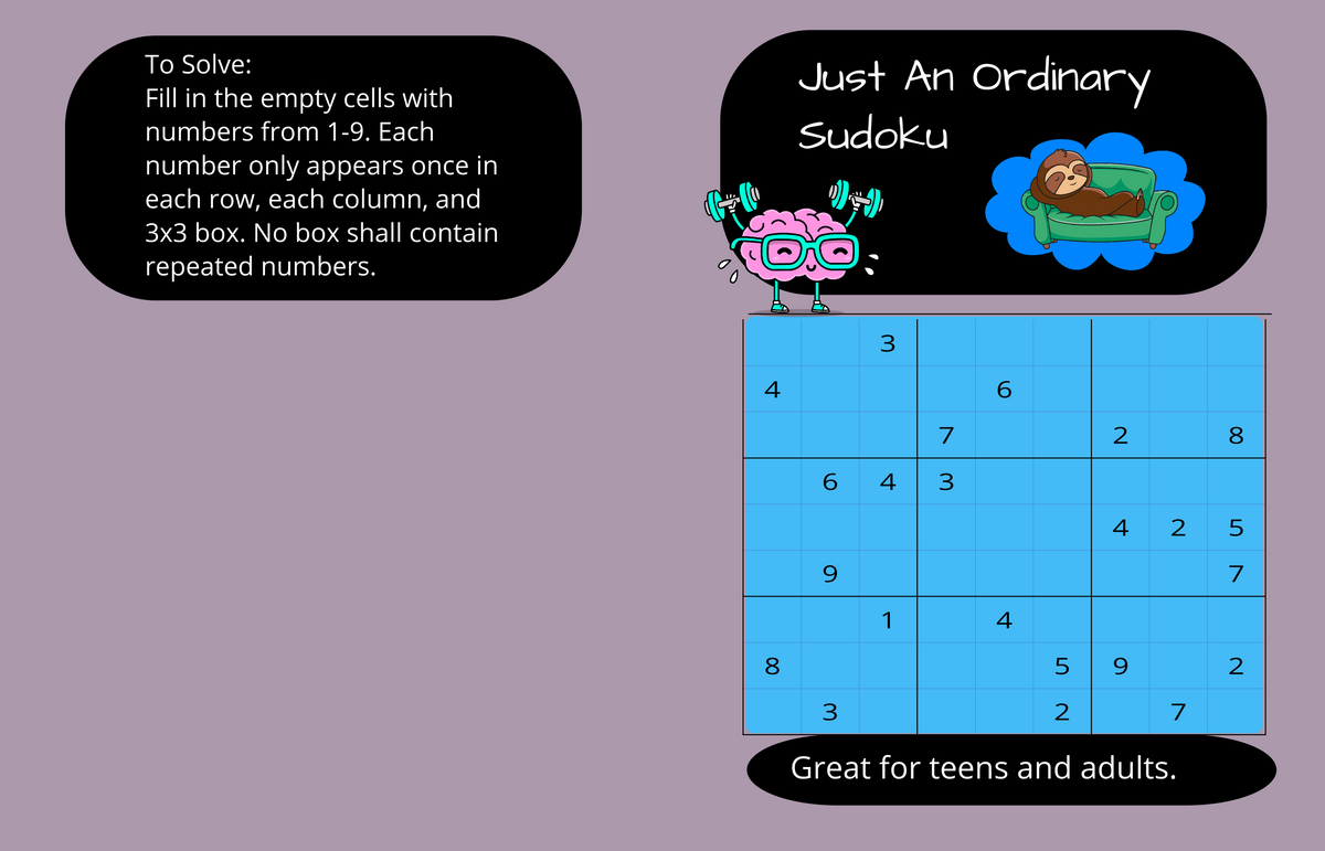 Just an Ordinary Sudoku