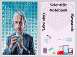 Scientific Notebook: Laboratory Research - LL Puzzle Books