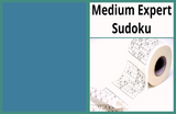 Medium Expert Level Sudoku Puzzle Book – Printable PDF | Instant Download