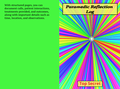 Paramedic Reflection Log - LL Puzzle Books