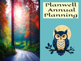 Planwell Annual Planning Planner Book - LL Puzzle Books