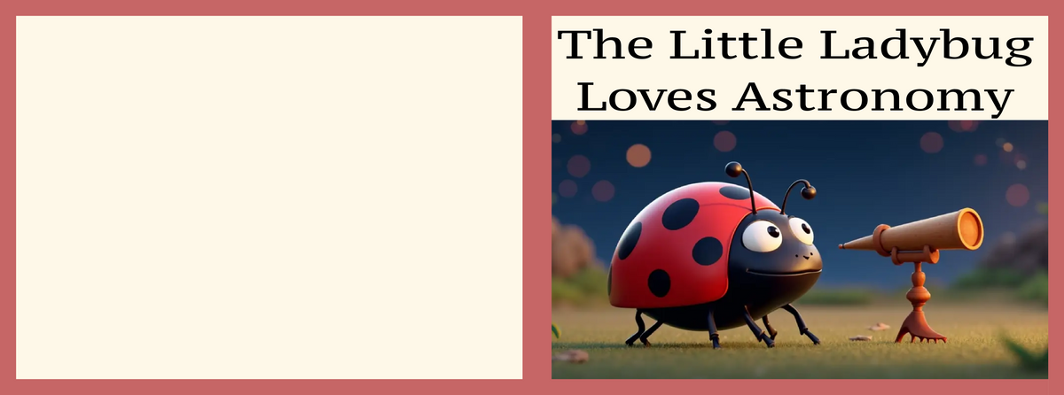 Lucy the Ladybug Who Loves the Stars — Printable Children's eBook (PDF)