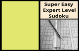 Super Easy Expert Level Sudoku Puzzle Book – Printable PDF | Instant Download