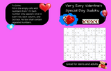 Very Easy Valentine's Day Sudoku – Special Edition