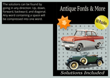 Antique Fors & More Word Search Puzzle - LL Puzzle Books