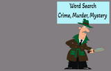 Crime, Murder & Mystery Word Search Puzzle Book – Printable PDF | Instant Download