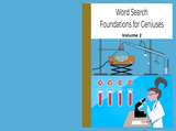 Word Search Foundations for Geniuses - LL Puzzle Books
