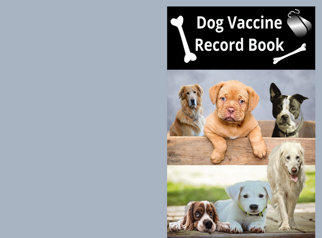 Dog Vaccine Record Book