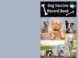 Dog Vaccine Record Book - LL Puzzle Books
