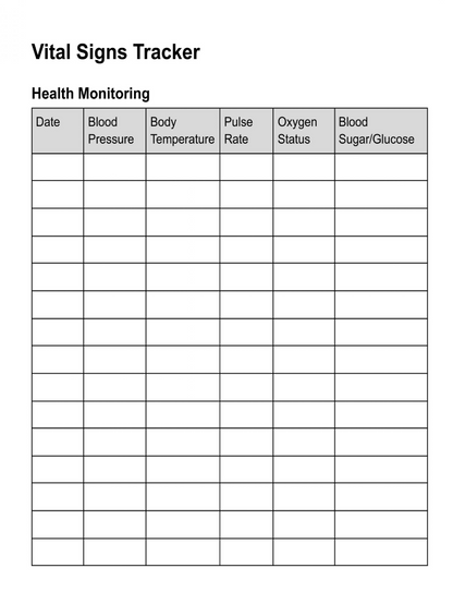 Complete Health Management System – Printable PDF
