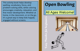 Open Bowling: All ages welcome