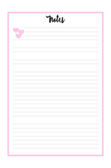 Baby on the Way! Notes Book – Printable Pregnancy Planning Instant Download - LL Puzzle Books