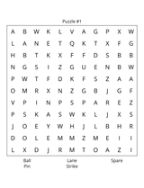 Open Bowling: All ages welcome - LL Puzzle Books