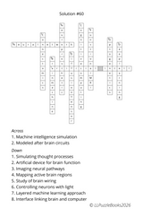 Mind Matters Crossword Puzzles Hard to Difficult Level - LL Puzzle Books