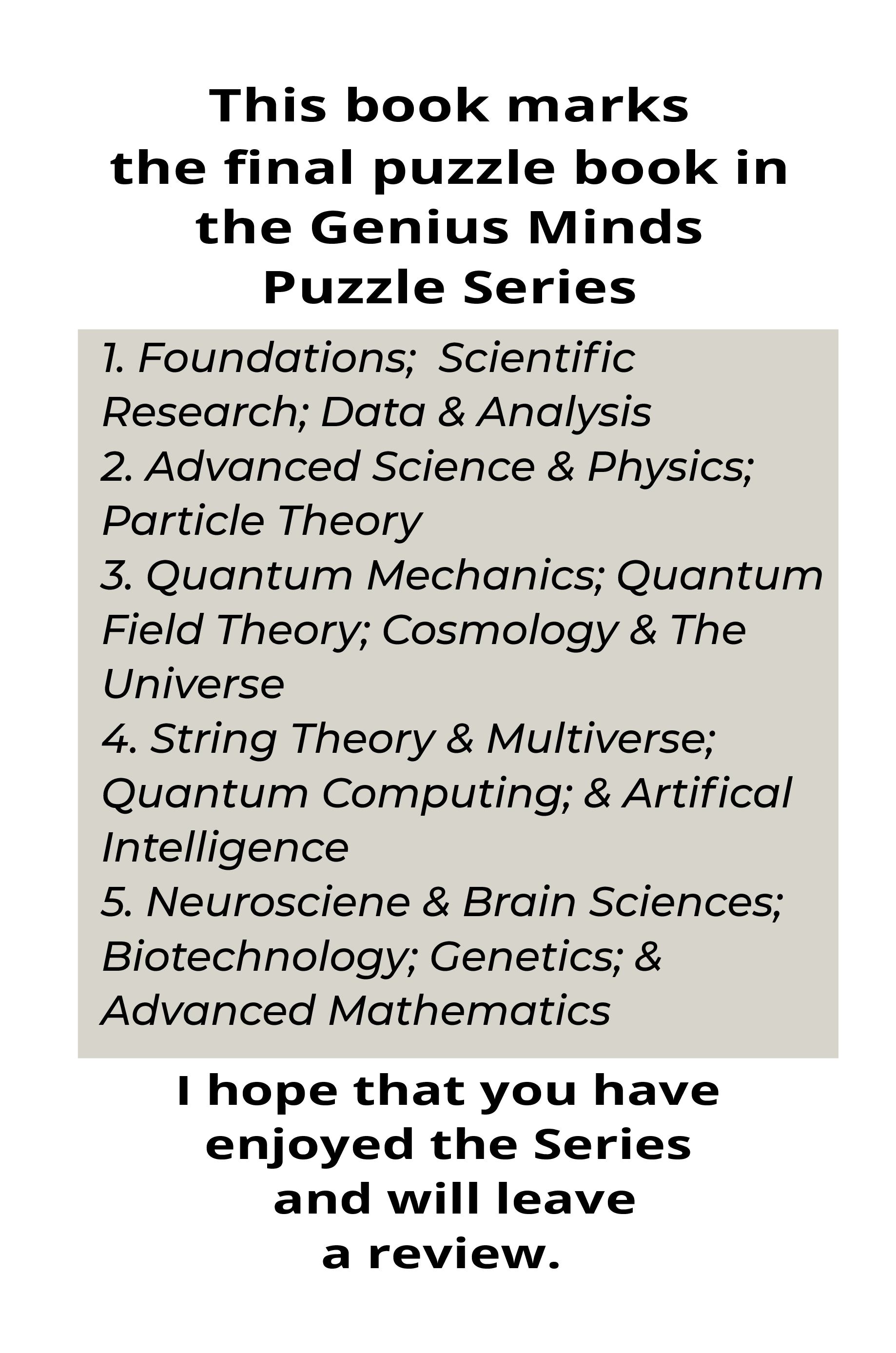 Cross Discipline: Brain Science & Genetics Word Search