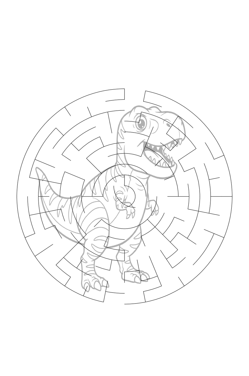 Dino Maze Mania