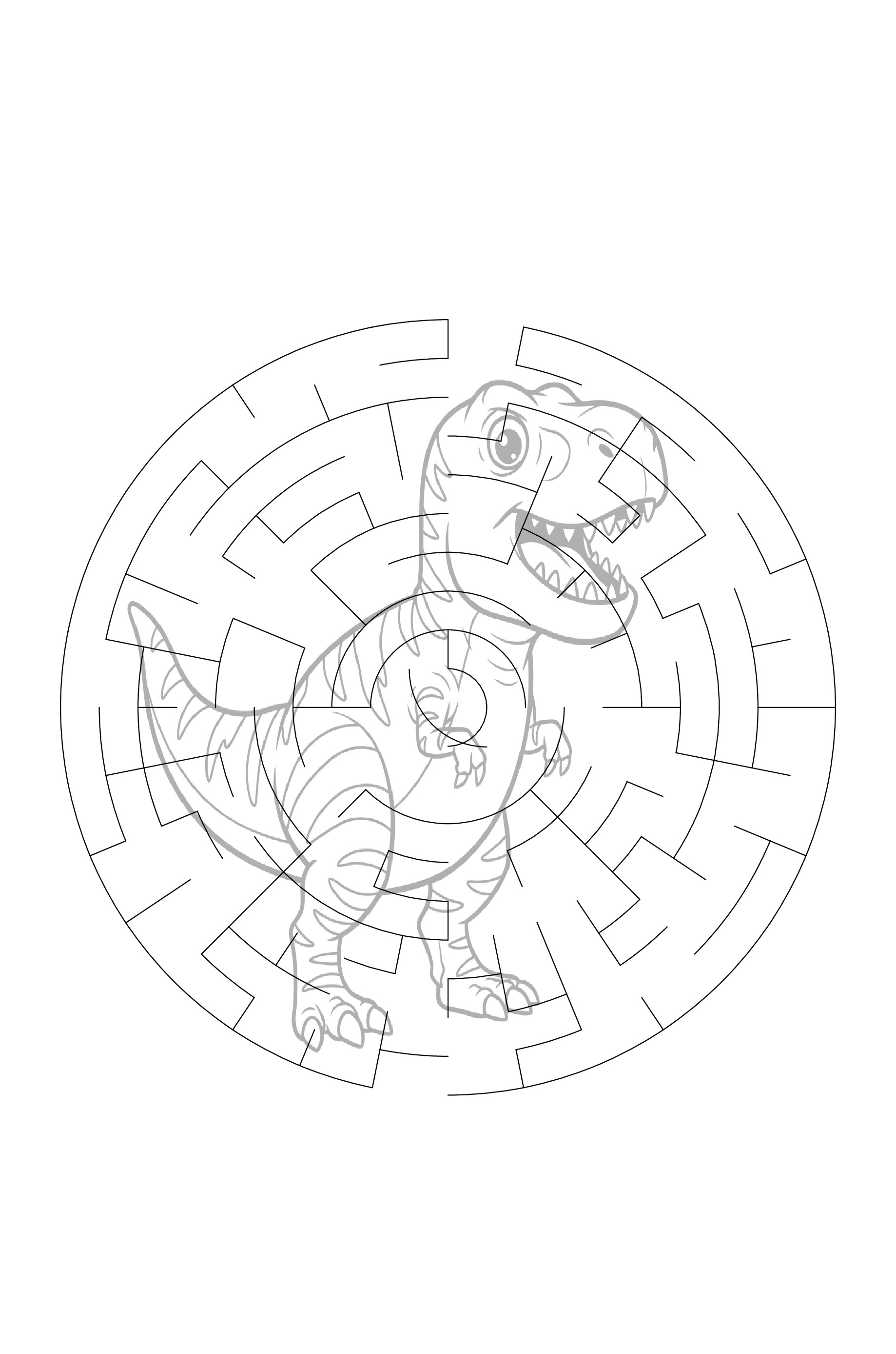 Dino Maze Mania