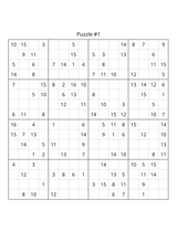 Easy Expert Level Sudoku Puzzle Book – Printable PDF | Instant Download