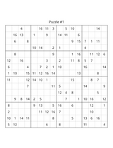 Easy-Medium Expert Level Sudoku Puzzle Book – Printable PDF | Instant Download